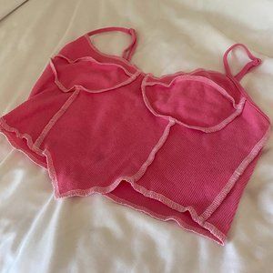 Stitched Outline Tank Top